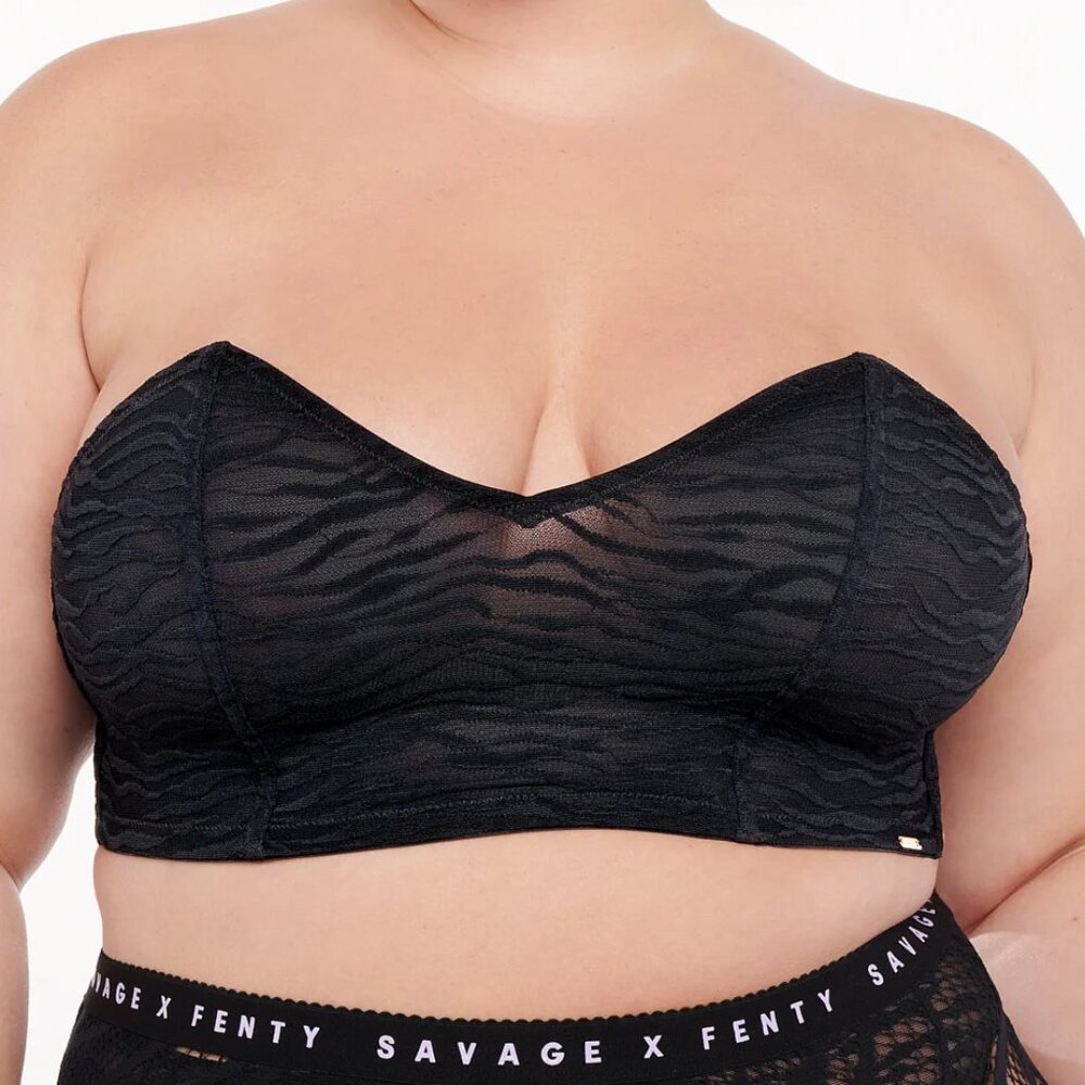 All Over Me Lace Bandeau Bralette